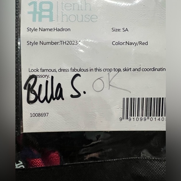 Revolution HADRON TH20234 Adult Small. Red and Navy Blue. - Picture 4 of 9